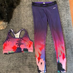 East bay set of sports-bra and leggings